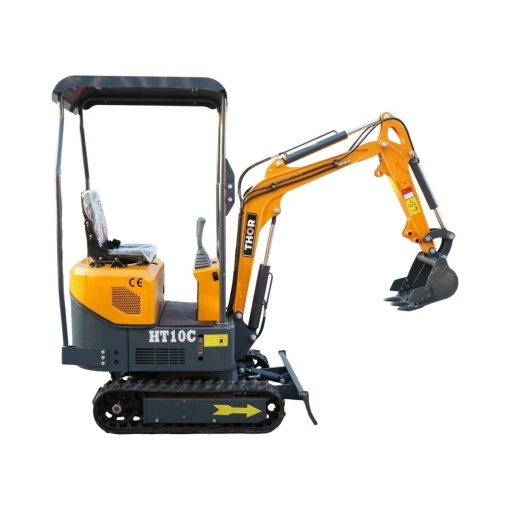 Mini excavator 1T pe senile cu semicabina, motor diesel 9.5CP, adancime sapare 1745mm, 3 cupe incluse 170/360/780mm THOR - Img 5