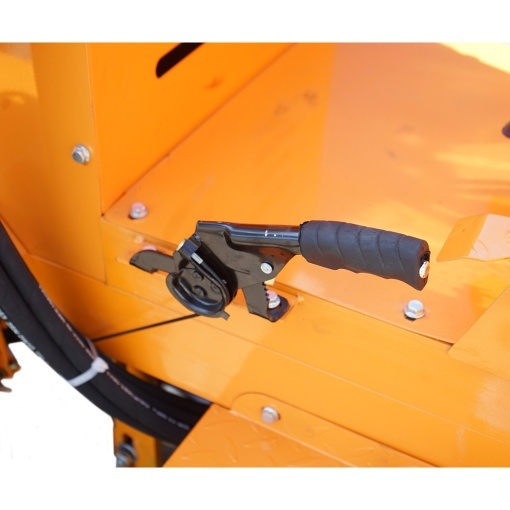 Mini incarcator frontal articulat 800kg 4x4, motor diesel 25CP, capacitate ridicare 400kg, latime cupa 1000mm THOR - Img 11