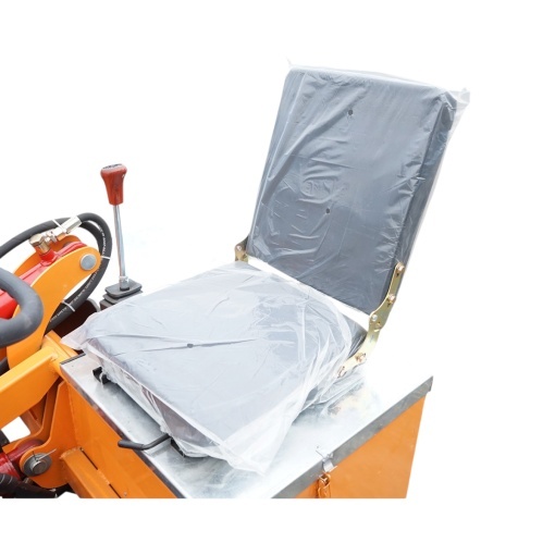 Mini incarcator frontal electric cu 3 roti, 2 motoare 1800W/1300W, baterie 48V/52Ah, capacitate ridicare 200kg, cupa 900x450x370mm - Img 10