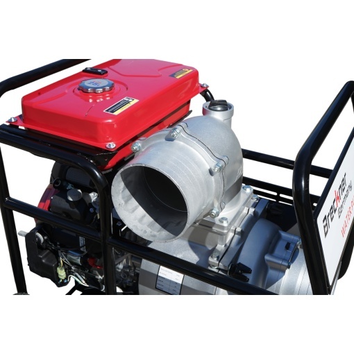 Motopompa pe benzina 22.4CP, 8 toli, motor Honda GX690, debit 300 m3/h, adancime aspiratie 4m, inaltime pompare 15m, pornire la cheie Breckner Germany - Img 11