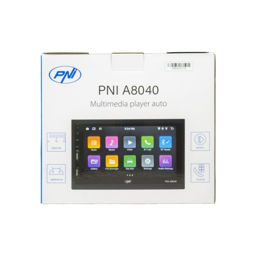 Multimedia player auto PNI A8040 cu Android 13, 2GB DDR3/ROM 32GB, ecran 7 inch, CarPlay, Android Auto, 2 x USB, BT - Img 8