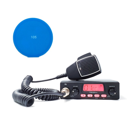 Pachet Statie radio CB TTi TCB-550 EVO + Cadou Sticky pad Blue - Img 8