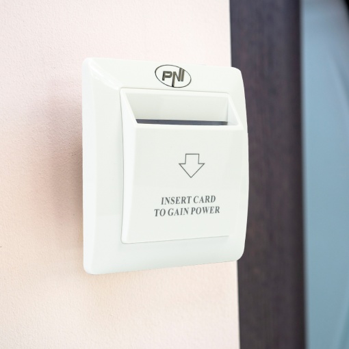 Pachet Yala control acces hotelier PNI CH2000L Gold si Intrerupator cu card PNI ES100 - Img 17