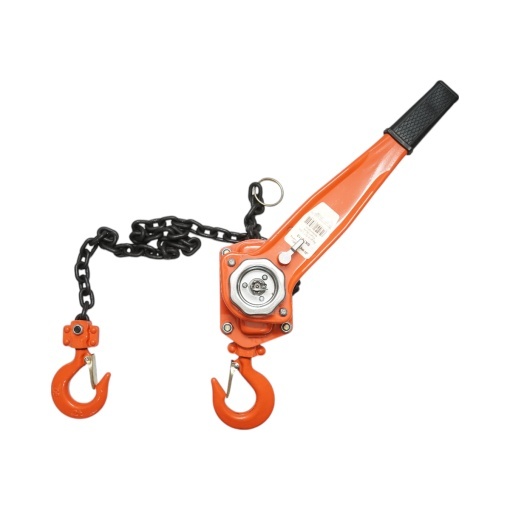 Palan manual cu levier 1500kg, lant 1.5m, carlig cu siguranta 2T Breckner Germany - Img 2