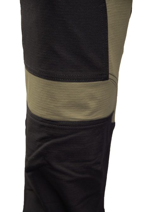 Pantaloni Seven Kings Trail – talie khaki/negru - Img 8