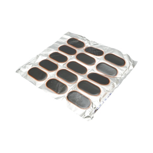 Petice vulcanizare ovale 41x76mm pentru camere de aer 15 buc/set Maruni made in Japan - Img 3