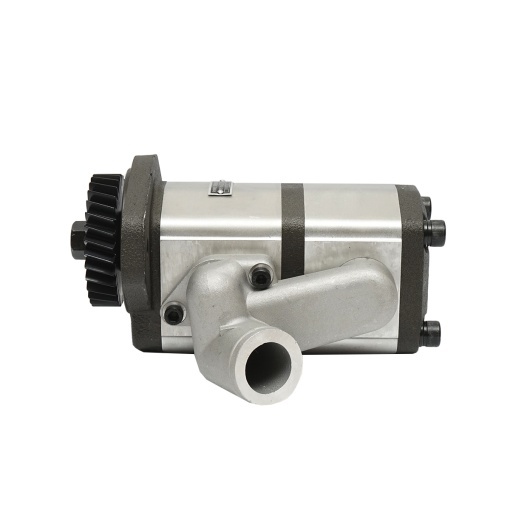 Pompa hidraulica dubla debit 28+12cm3, pinion 93.05mm, Z=31 pentru John Deere OEM RE72058, RE73947 - Img 2
