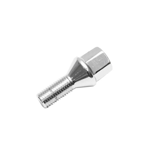 Prezon roata cromat Dacia Logan sau Duster M12 con fix, hexagon 17mm 8200610460 - Img 2