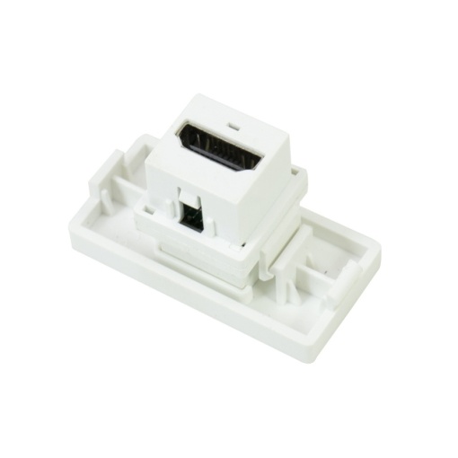 Priza HDMI PNI HD01 modulara, montaj incastrat, alb - Img 7