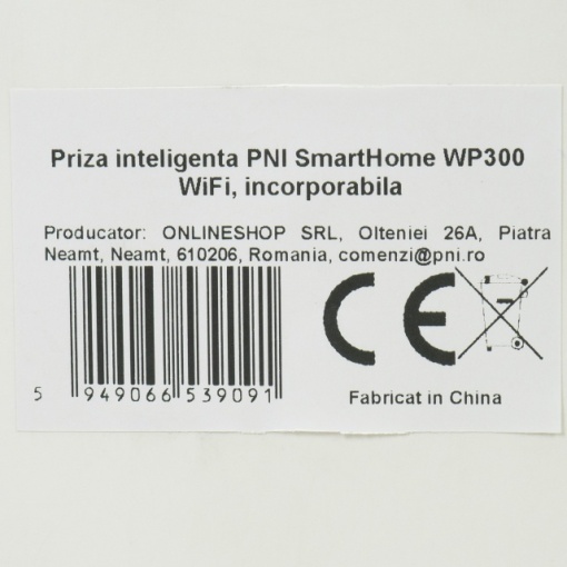 Priza inteligenta PNI SmartHome WP300 WiFi, incastrabila in podea, 3 x schuko, 1 x USB-A, 1 x USB-C, IP65, gri - Img 6