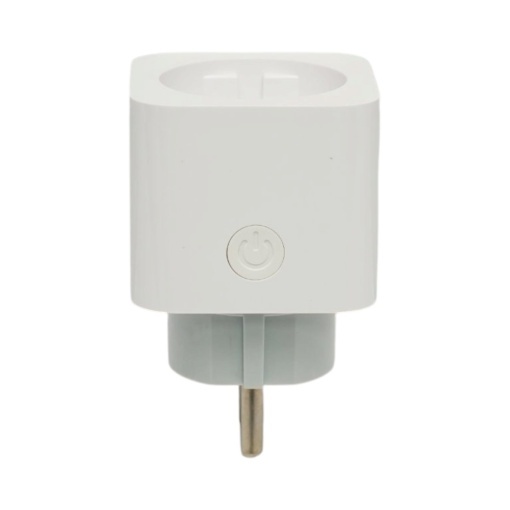 Priza inteligenta smart Wi-Fi alba 220V, 50/60Hz, 16A, 3680W, monitorizare consum, Bluetooth, aplicatie Tuya Smart Life - Img 2