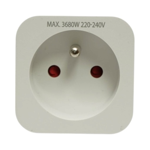 Priza inteligenta smart Wi-Fi alba Tip E 220V, 50/60Hz, 16A, 3680W, monitorizare consum, Bluetooth, aplicatie Tuya Smart Life - Img 6
