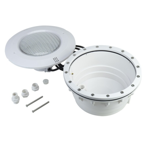 Proiector LED PNI WH02 cu soclu, 24W, 12V, 6000K, lumina alba, IP68, pentru piscina - Img 7