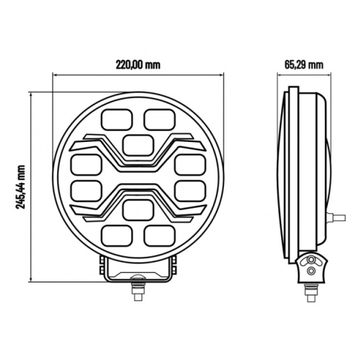 Proiector LED X-SPIDER TOXIC - Img 9