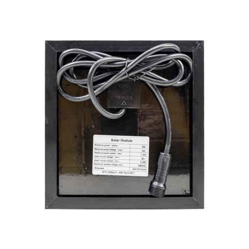 Reflector LED PNI GreenHouse WS50 PRO 50W cu panou solar 6W, acumulator 5000mAh, 800lm, telecomanda, timing si luminozitate reglabila, 6500 K, IP65 - Img 4