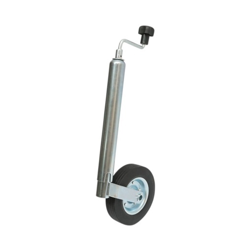 Roata de sprijin remorca 200x50mm, diametru tub 48mm, reglabila 650-800mm, sarcina maxima 136kg Breckner Germany - Img 3