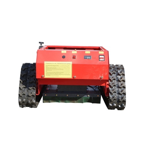 Robot de tuns iarba pe senile cu telecomanda, motor Loncin 9CP, 224cc, latime de taiere 550mm THOR - Img 4