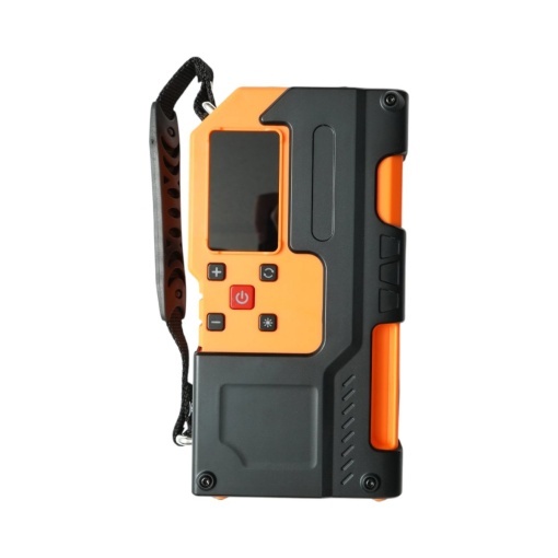 Robot pornire auto cu compresor aer portabil digital 150PSI, 12V, 120W, baterie Li-ion 8000mAh, Power Bank, lanterna LED, port USB/USB-C Breckner Germany - Img 3