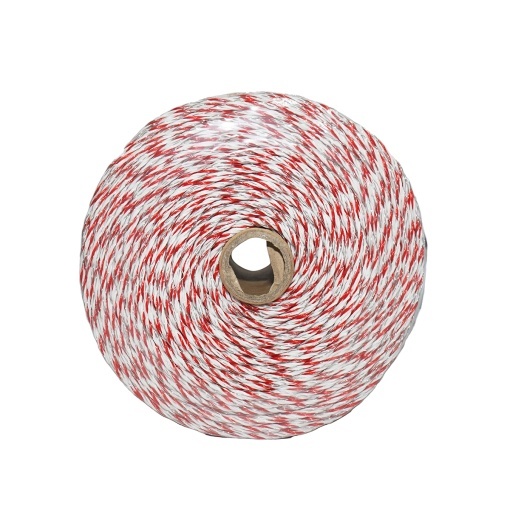 Rola fir rosu-alb fi 3mm 4x0.3mm 0.5 Ohm/m SS, 500m gard electric Breckner Germany - Img 3