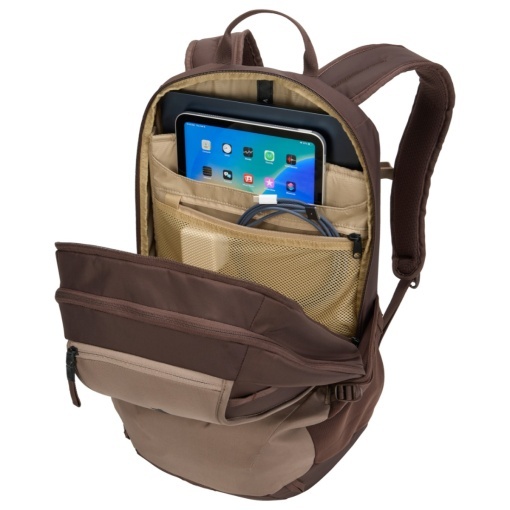 Rucsac urban cu compartiment laptop, Thule, EnRoute, 23L, Tinted Taupe/Nuanced Brown - Img 4