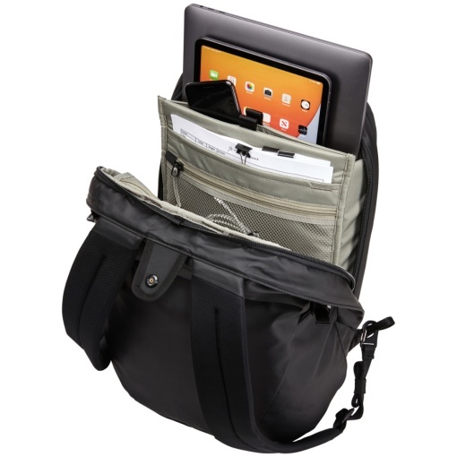 Rucsac urban cu compartiment laptop, Thule, Tact, 21L, Black - Img 4
