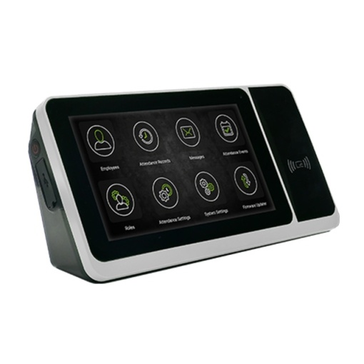 Scanner QR Certificat verde Covid-19 ZYNK-ZPAD-PLUS-QR-12-S, WiFi, 2 MP, ecran 7 inch tactil, RFID, amprenta, cod QR, bluetooth, plug and play - Img 2