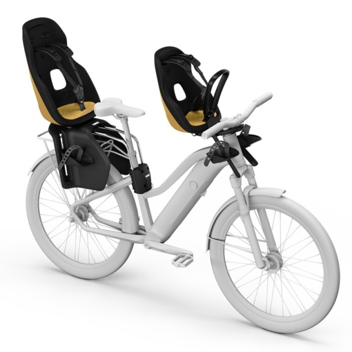 Scaun pentru copii, cu montare pe bicicleta in fata - Thule Yepp Nexxt 2 Mini Front mounted, Burnished Yellow - Img 4