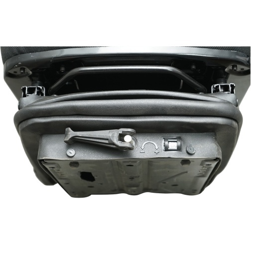 Scaun universal reglabil pe greutate 50-130Kg, cotiere si spatar rabatabil 50-90° pentru tractor, utilaje agricole, industriale, stivuitor - Img 5