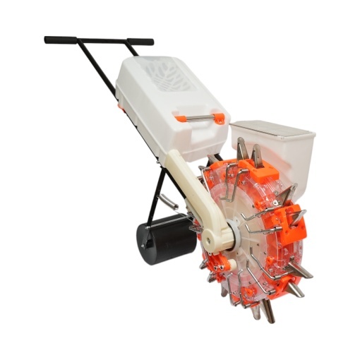 Semanatoare manuala cu 7 dinti, adancime semanare 8cm, rezervor seminte 4L, cutie fertilizare 12L THOR - Img 3