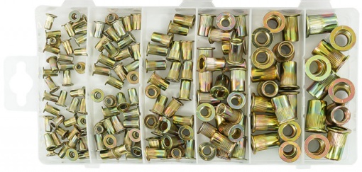 Set 150 buc Piulite nituibile M3-M10 VERKE