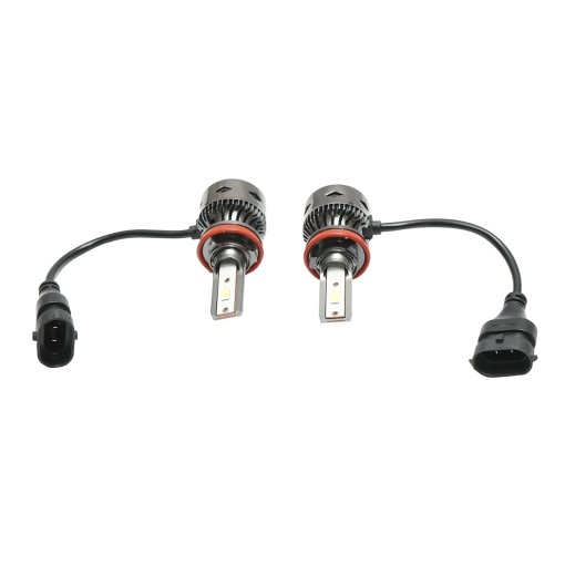 Set 2 becuri auto LED H11, 27W, 12V lumina alb rece - Img 4