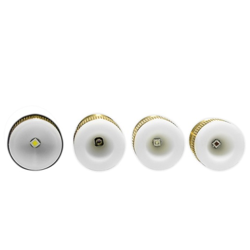 Set 4 module led de schimb PNI FHT4LED pentru lanterne PNI Adventure 09,10,11,12, 4 culori: rosu, verde, IR850, IR940