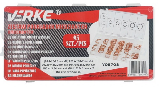 Set 95 buc Saibe de cupru VERKE - Img 2