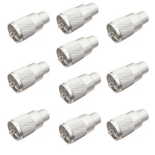 Set cu 10 bucati mufa PNI PL259 pentru cablu RG213 lungime pin 9 mm - Img 6