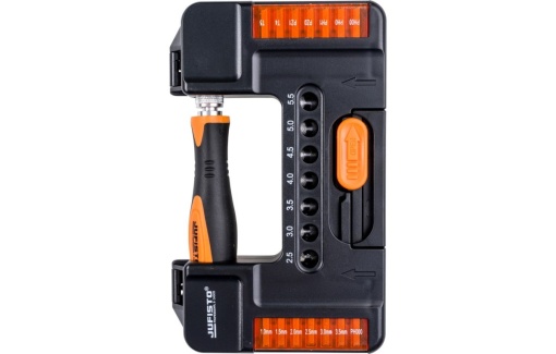 Set de biti de surubelnita Jufisto Precision cu surubelnita, 37 buc - Img 3