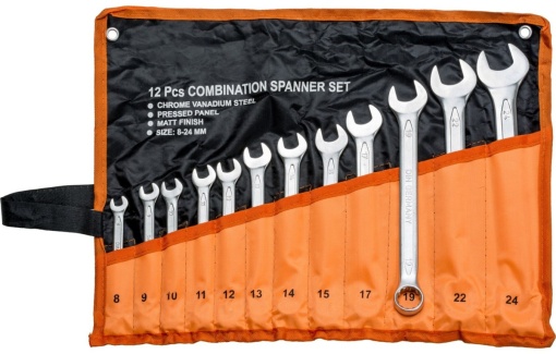 Set de chei fixe Drel 6-22 mm, 12 buc. - Img 2
