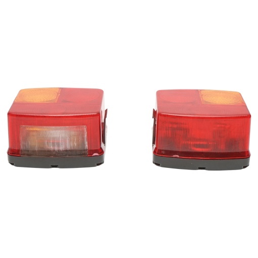 Set lampi spate dreptunghiulare stanga/dreapta pentru John Deere, Deutz Fahr, Renault Fendt 2377139KZ, 2377138, UC 1001-49 - Img 3