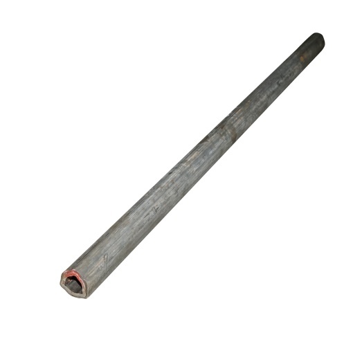 Set teava triunghiulara cardan seria T4 exterior 43.4 si interior 40,1x36.1 cruce 27x74,6 L=1m - Img 2