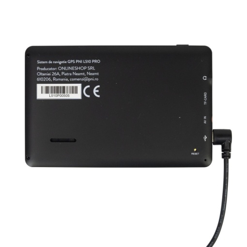 Sistem de navigatie GPS PNI L510 PRO ecran 5 inch, 800 MHz, 256MB DDR2, 8GB memorie interna, FM transmitter - Img 5