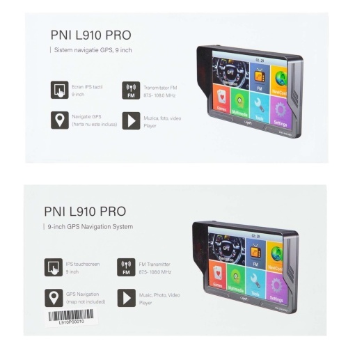 Sistem de navigatie GPS PNI L910 PRO harta Full Europe inclusa - Img 13