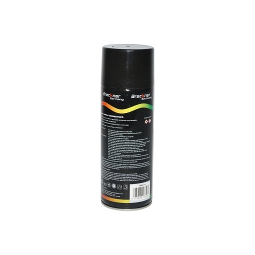 Spray vopsea acrilic termorezistent la 400 grade negru 450ml Breckner Germany - Img 3