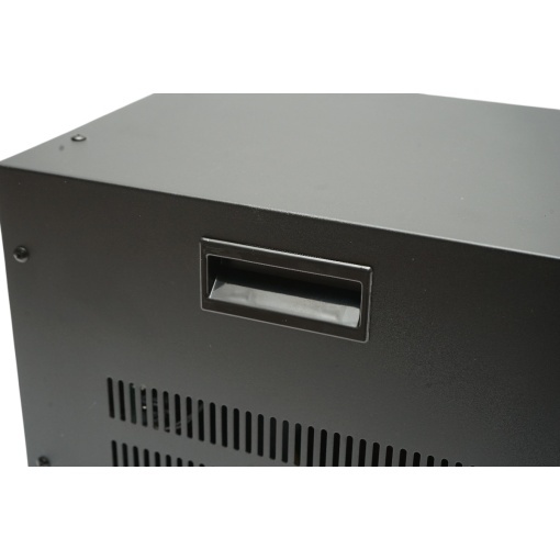 Stabilizator automat de tensiune 3000VA, 1800W, 140-250VAC cu releu monofazat, bypass, conexiune borne, afisaj LCD Breckner Germany - Img 9