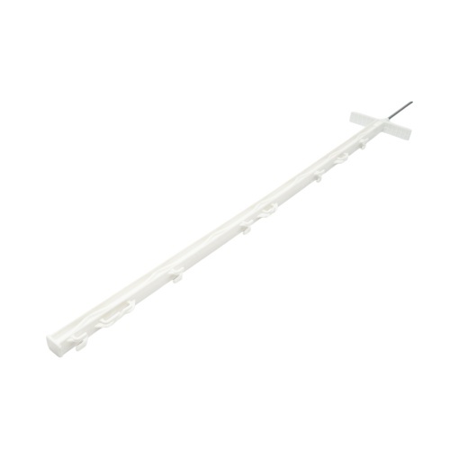 Stalp din plastic 1050mm alb pentru fir gard electric Breckner Germany - Img 3