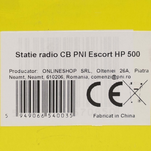 Statie radio CB Moonraker FA5000 40CH, AM/FM, 4W, 12-24V - Img 3