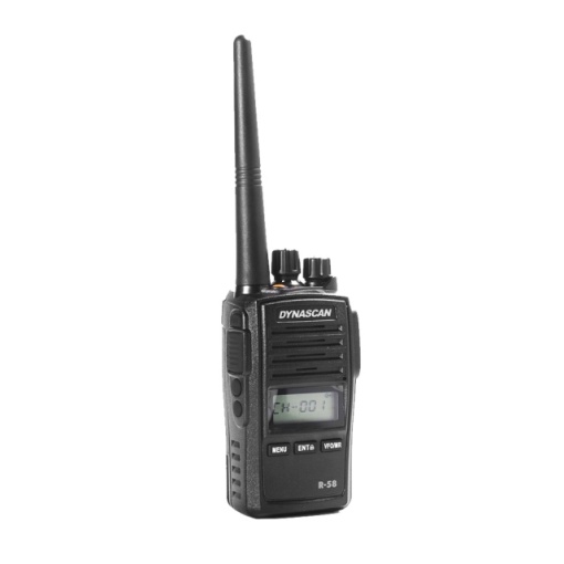 Statie radio portabila PMR PNI Dynascan R-58, 446MHz, 0.5W, 8CH, CTCSS, DCS, Radio FM, programabila, Waterproof IP67 - Img 2