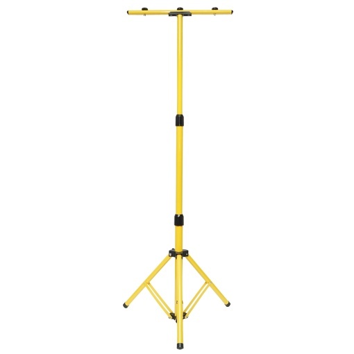 Stativ trepied proiector dublu metalic, inaltime reglabila 62-155cm - Img 2
