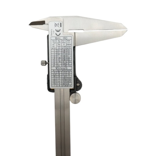 Subler digital profesional 0-300mm, scala inch/mm, masurare interioara, exterioara, adancime Breckner Germany - Img 6