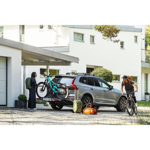Suport biciclete Thule EasyFold XTF 2 cu prindere pe carligul de remorcare (13 pini) - pentru 2 biciclete - Img 6