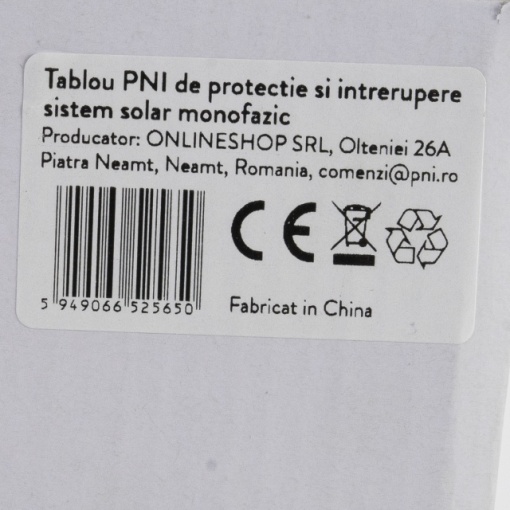 Tablou PNI CBM-2 de protectie si intrerupere sistem solar monofazic - Img 2