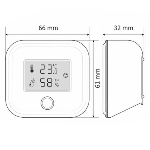 TermoHidrometru cu display PNI Elro TH11 - Img 3